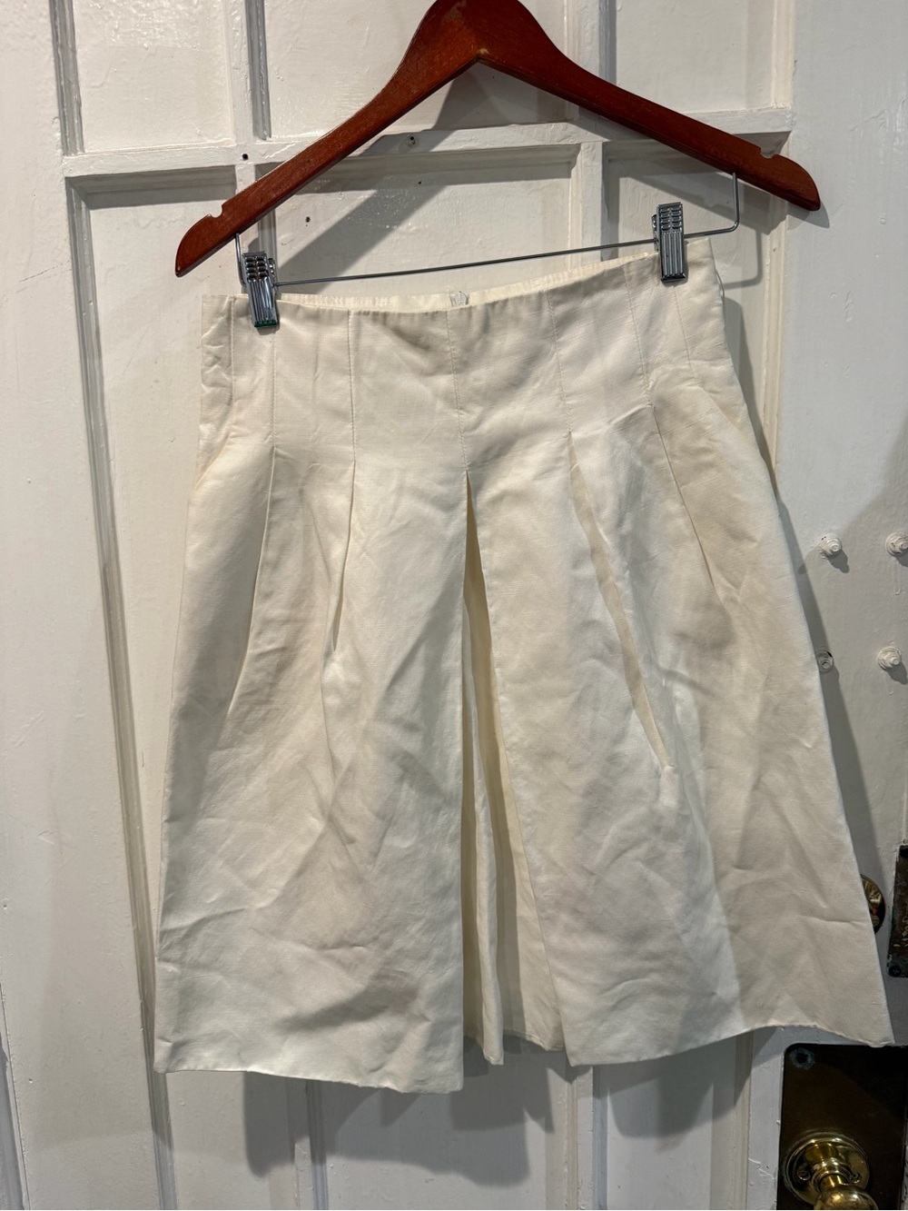 Zara Terez Cream Pleated Skort